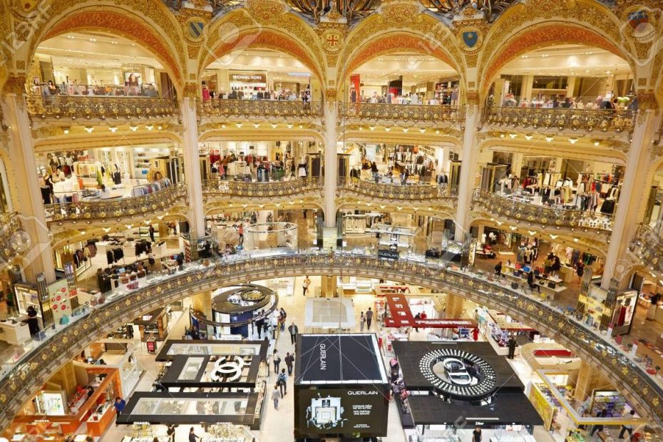 La historia detrás de las icónicas Galeries Lafayette en París - Galerías
